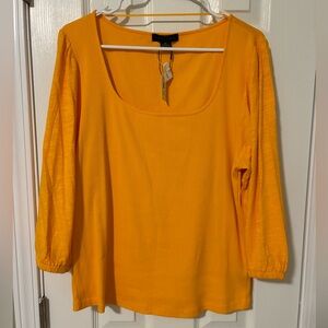 Sanctuary Golden Yellow Blouse